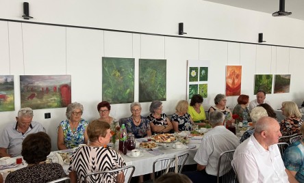 TARNOGRODZCY SENIORZY Z WIZYTĄ U ZAPRZYJAŹNIONEGO KLUBU SENIORA