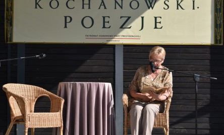 „Gościu, siądź pod mym liściem, a odpoczni sobie! Nie dojǳie cię tu słońce, przyrzekam ja tobie…”