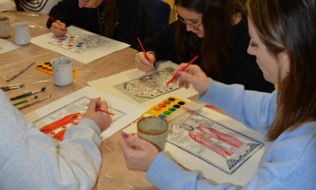 Drzeworyt nie tylko czarno-biały