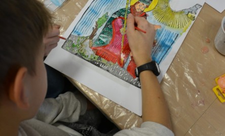 Drzeworyt nie tylko czarno-biały