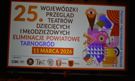 25. POWIATOWY PRZEGLĄD TEATRÓW DZIECIĘCYCH I MŁODZIEŻOWYCH-PELIMINAJCJE POWIATOWE