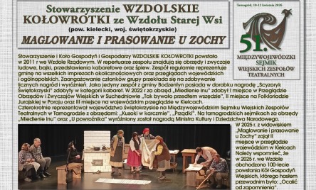 51. MIĘDZYWOJEWÓDZKI SEJMIK WIEJSKICH ZESPOŁÓW TEATRALNYCH-PROGRAM